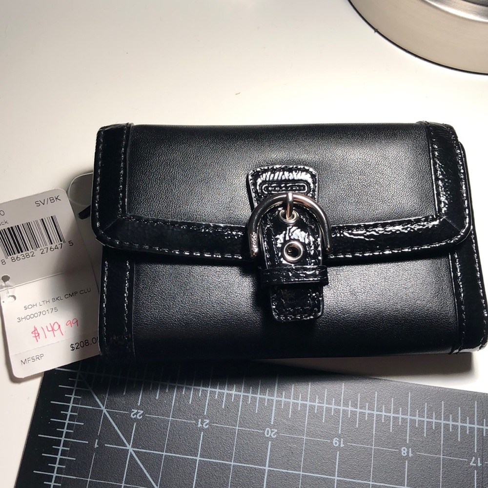 New coach wallet